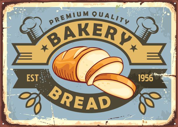 古董面包店的迹象图片下载