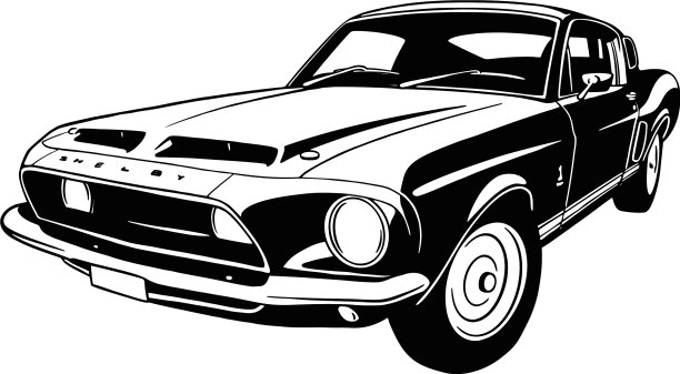 肌肉车-老美国经典车60年代肌肉图片下载