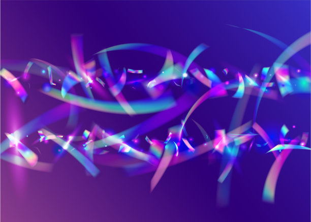 透明的闪光。现代的衬托。独角兽的艺术。粉红色的金属效果。万花筒金属箔。光背景。复古设计。激光节日背景。紫色透明闪光图片下载
