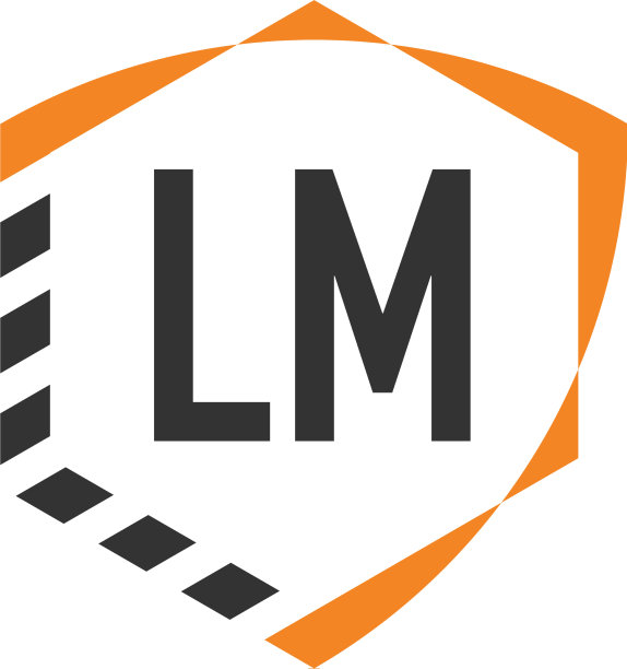 字母LM盾牌六边形logo模板图片下载