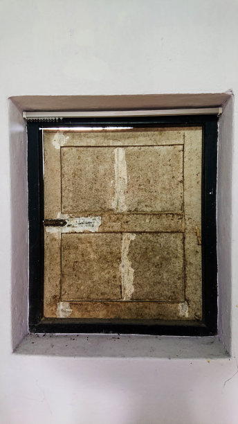 旧肮脏的窗口图片下载
