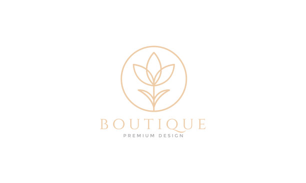 极简主义的花线美丽的精品图片下载