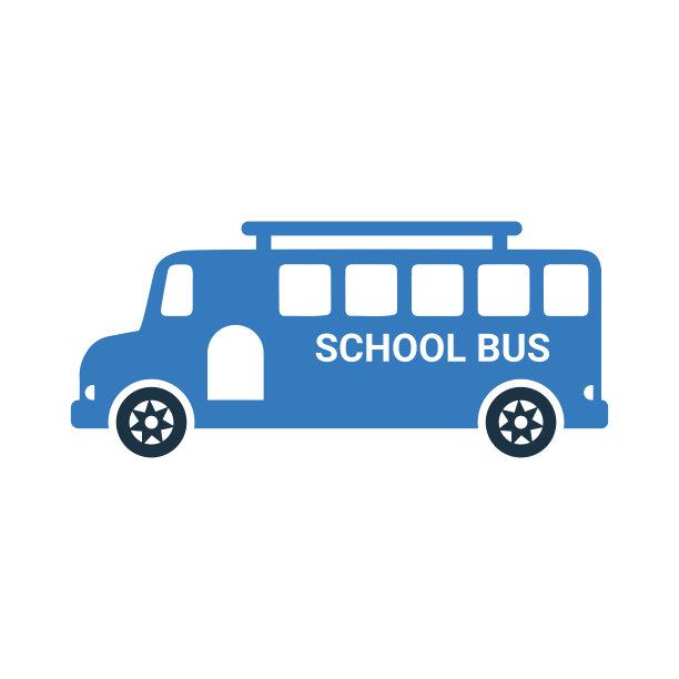 学校,范图标。简单的可编辑矢量插图。图片下载