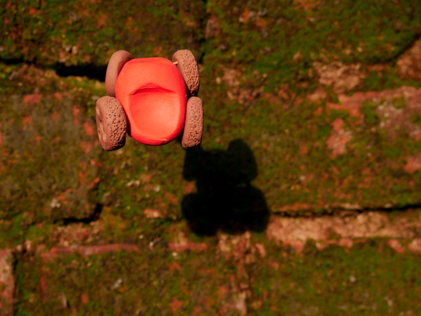 以自然为概念的泥塑艺术图片下载