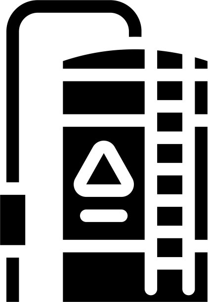 沼气工业罐车 Glyph 图标图片下载