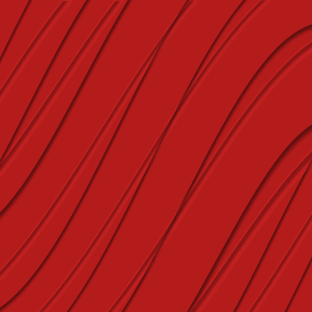 波浪康奈尔红色图案设计图片下载