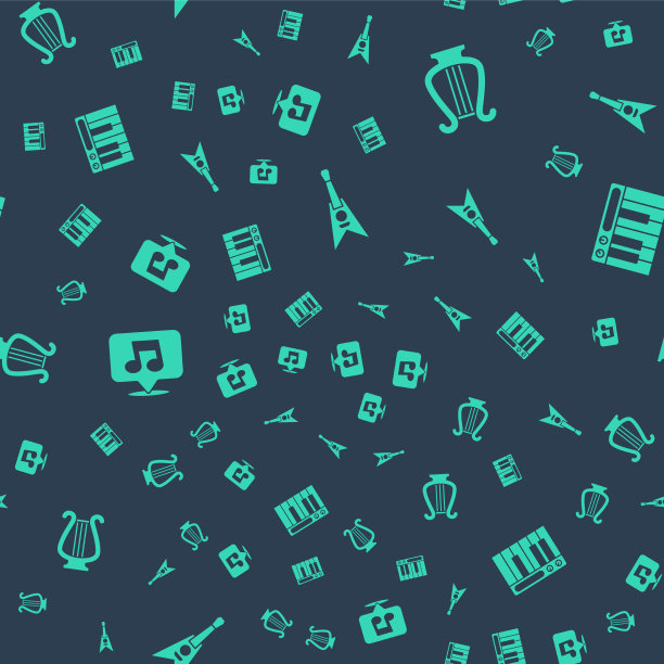 集电低音吉他古里拉音乐音符图片下载