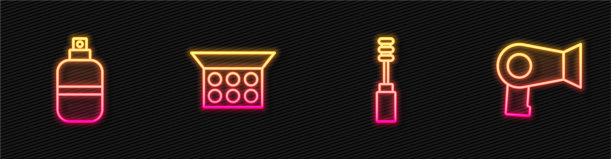 设眼线睫毛膏刷香水粉底图片下载