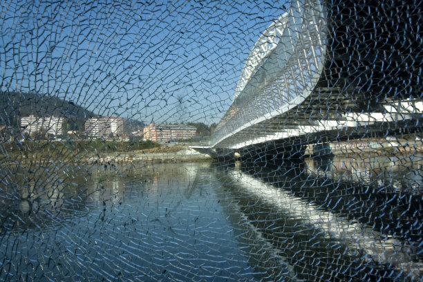 科伦特斯桥，庞特韦德拉市，加利西亚，西班牙。图片下载