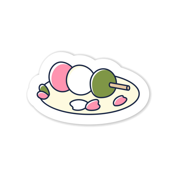 sanshoku dango 贴纸图标图片下载