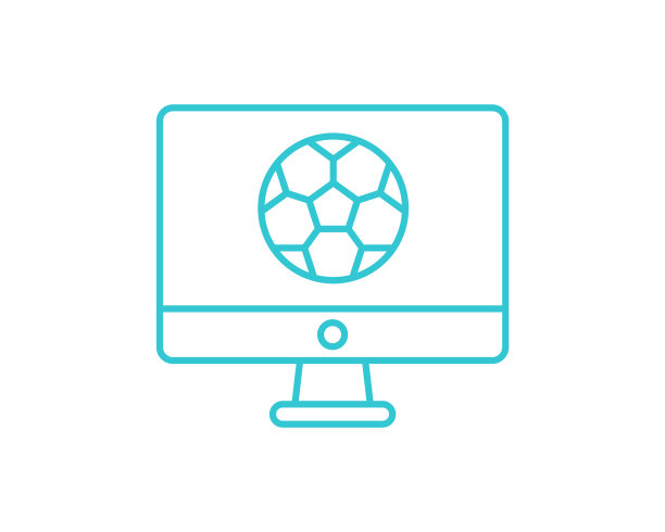 在线电脑足球图标在线提纲图片下载