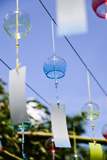 彩色的风铃声图片下载