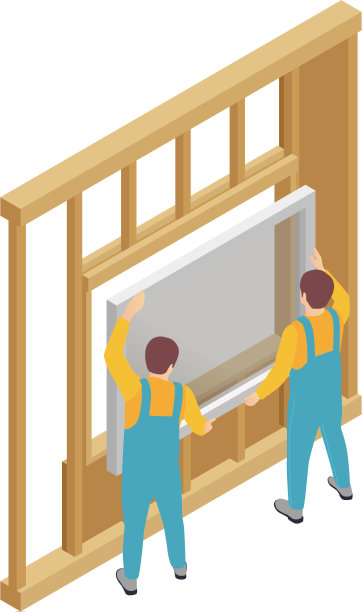 安装窗楼组合图片下载