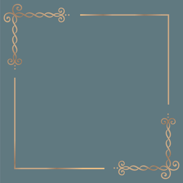 金框背景图片下载