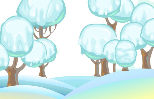 巧克力棒上的冰淇淋景观。儿童照片的背景。卡通风格。的雪堆。寒冷的冬天，梦幻之地。糖果和滴。孤立的向量图片下载