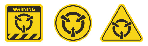 静电敏感器件符号符号图片下载