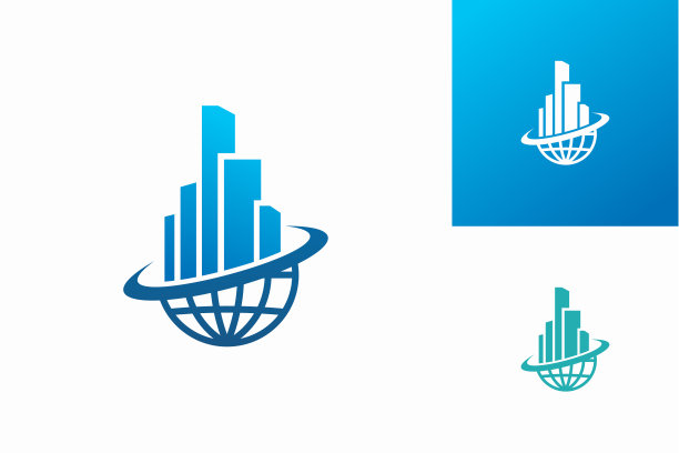 采购产品世界城市标志模板设计向量，会徽，设计概念，创意符号，图标图片下载