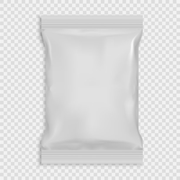 现实白色空白模板包装箔湿图片下载