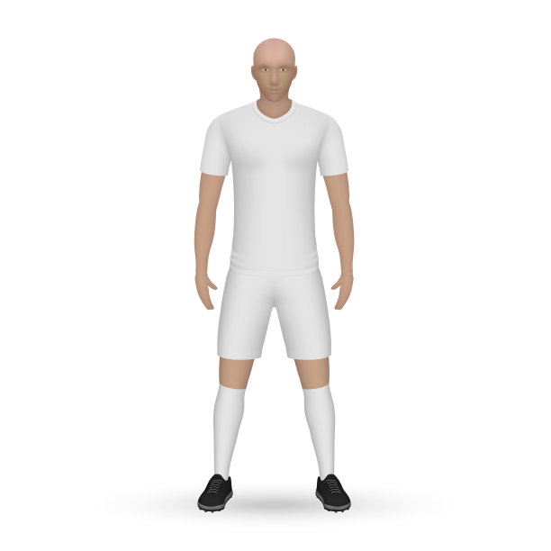 3d现实足球运动员模型足球队图片下载