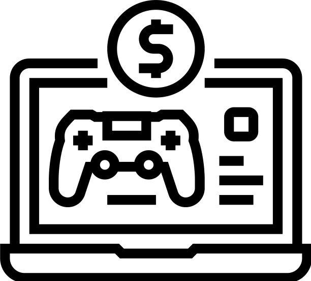 游戏商店的部门线图标图片下载