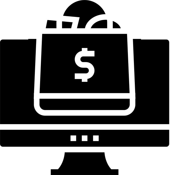 购买商品篮网上商店字形图标图片下载