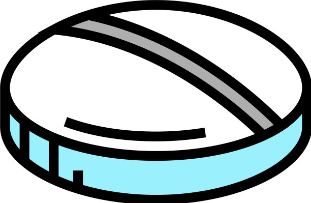 片剂药品生产彩色图标图片下载