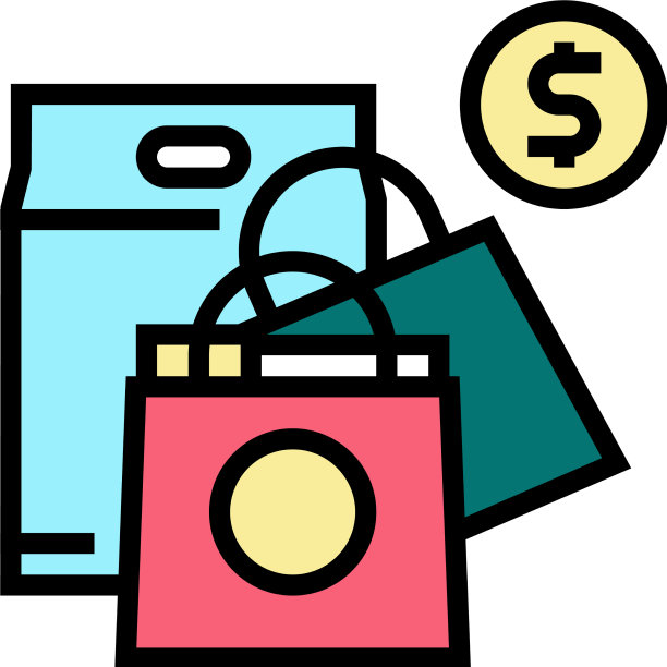 购物休闲彩色图标图片下载