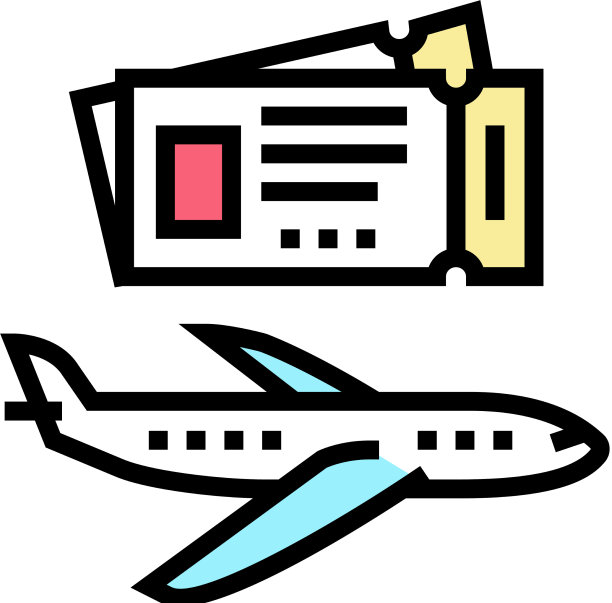 旅行旅游休闲色彩图标图片下载