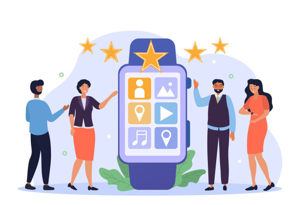 Smartwatch向量的概念图片下载