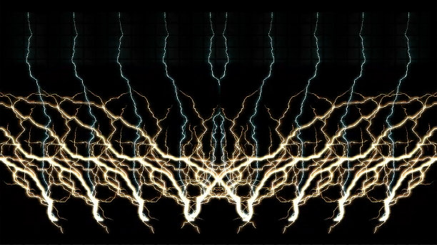 电力高能背景数字渲染图片下载