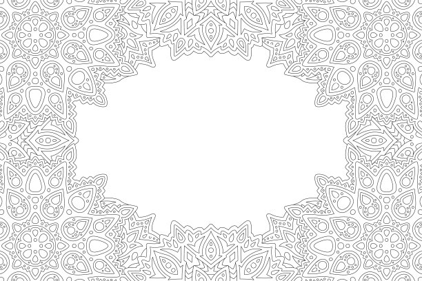 向量艺术的图画书与东部边界图片下载