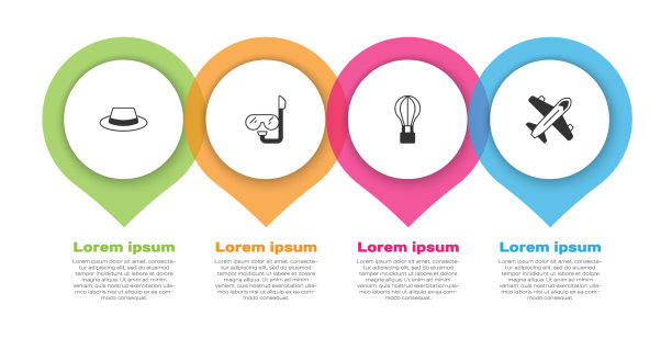 戴上带潜水面罩和通气管的男帽图片下载