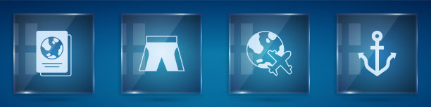 设置护照短裤地球仪飞行飞机图片下载