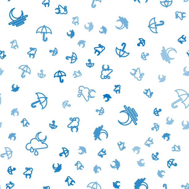 设线云与雨，月与日落图片下载