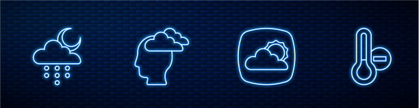 设定天气预报，云有雨图片下载