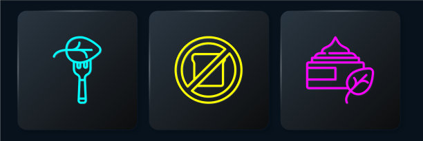 定线素食饮食有机化妆品和图片下载