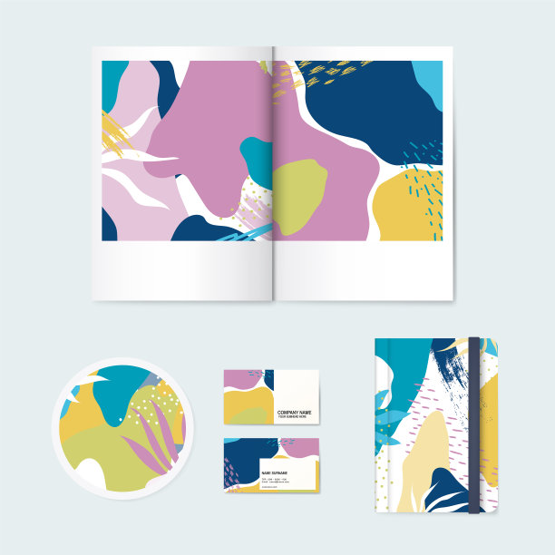 孟菲斯设计模式公司品牌图片下载