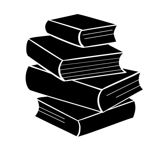 百科全书孤立的白色背景手图片下载