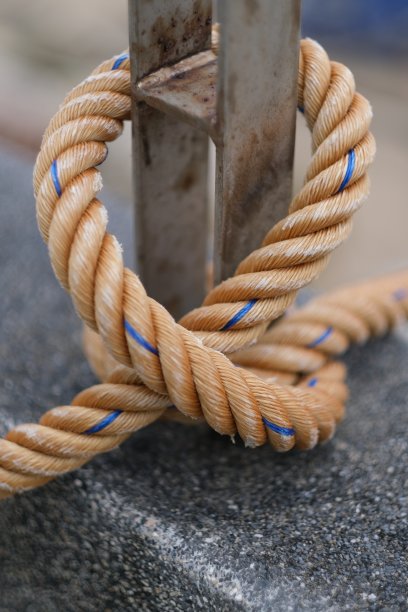 码头上的绳子图片下载