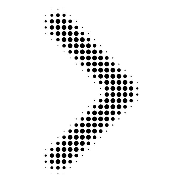 半色调箭头图标和符号图片下载