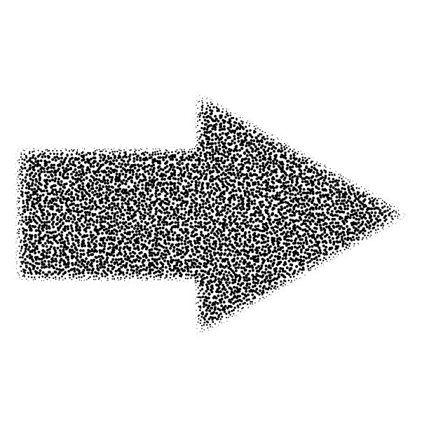 半色调箭头图标和符号图片下载