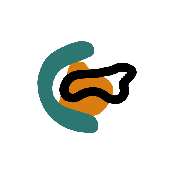 可爱的抽象形状手绘涂鸦图片下载