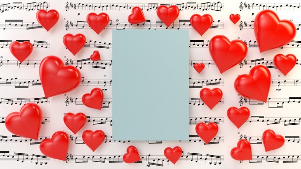 爱和音乐图片下载