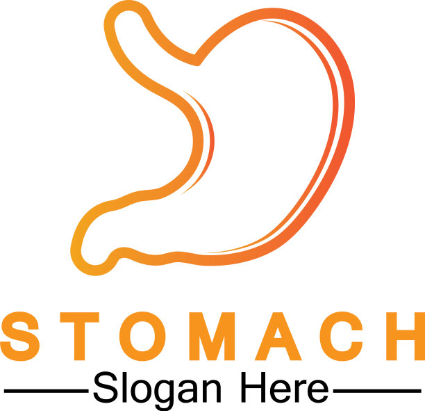 胃健康标志设计-创意图片下载