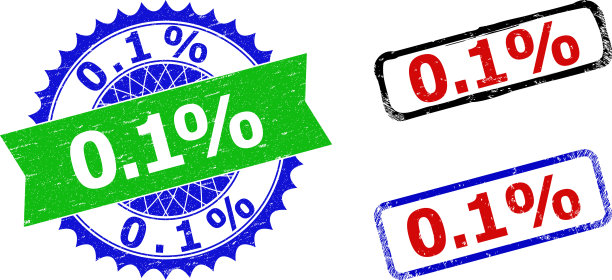 01%的玫瑰形和长方形双色邮票图片下载