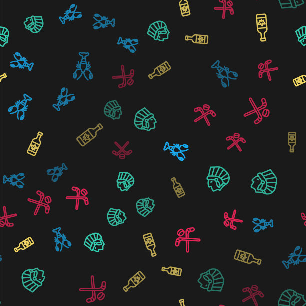 摆线龙虾美洲印第安土著啤酒图片下载