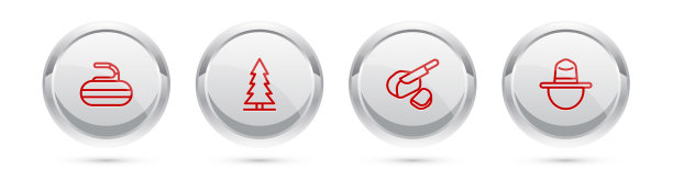 设置线石冰壶加拿大云杉图片下载