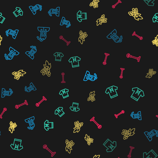 Set line乌克兰哥萨克刺绣衬衫图片下载