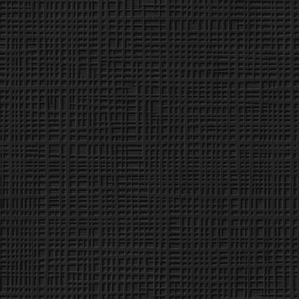 黑色无缝纹理与浮雕横条纹图案的背景，3d插图图片下载