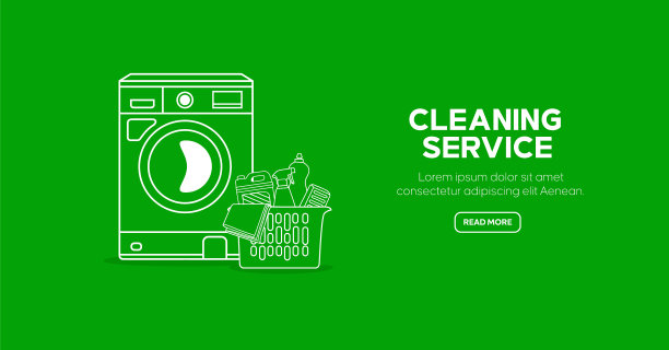 清洁服务模板图片下载